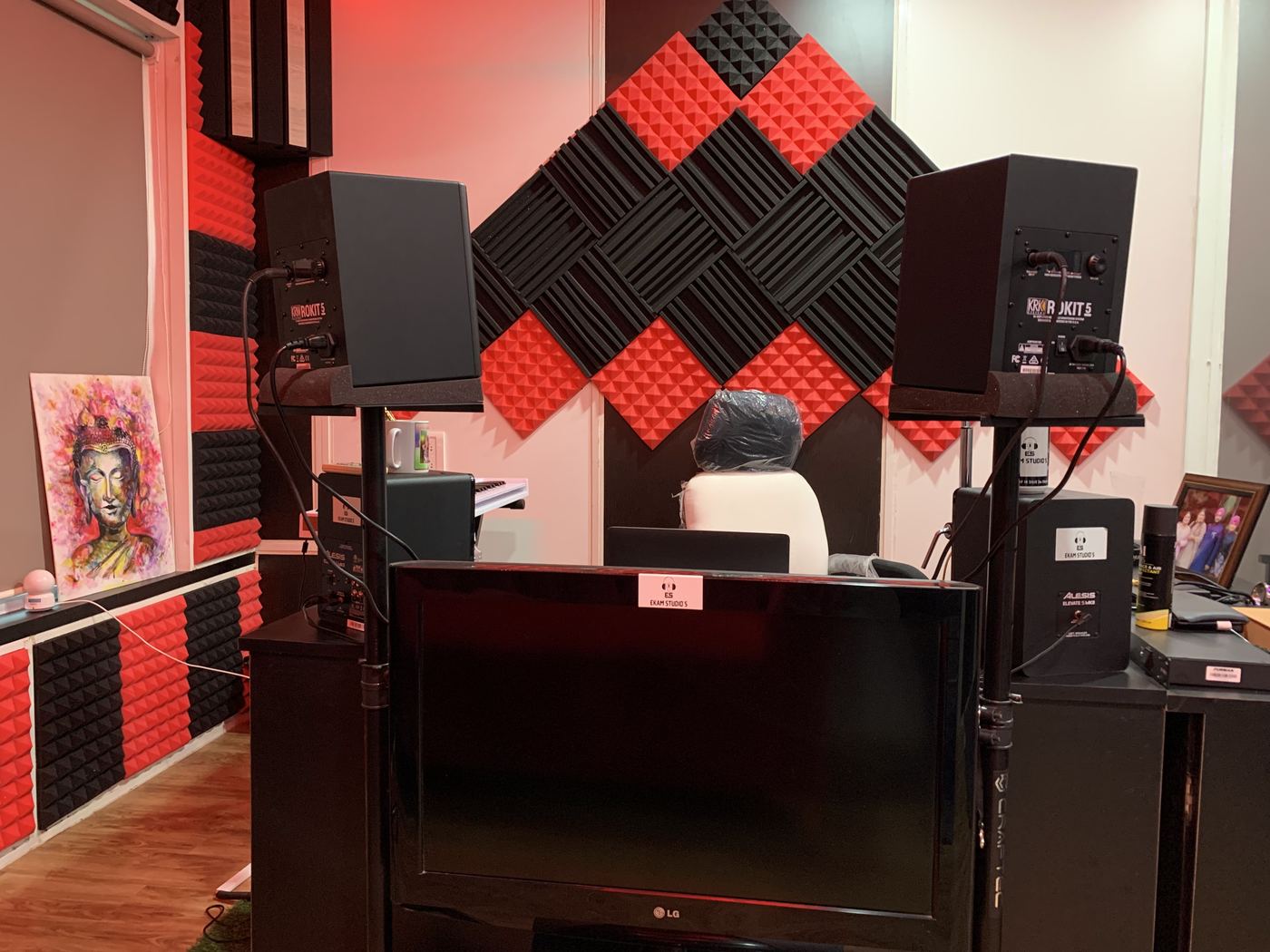 DJ and production setup, Ekam Studios
